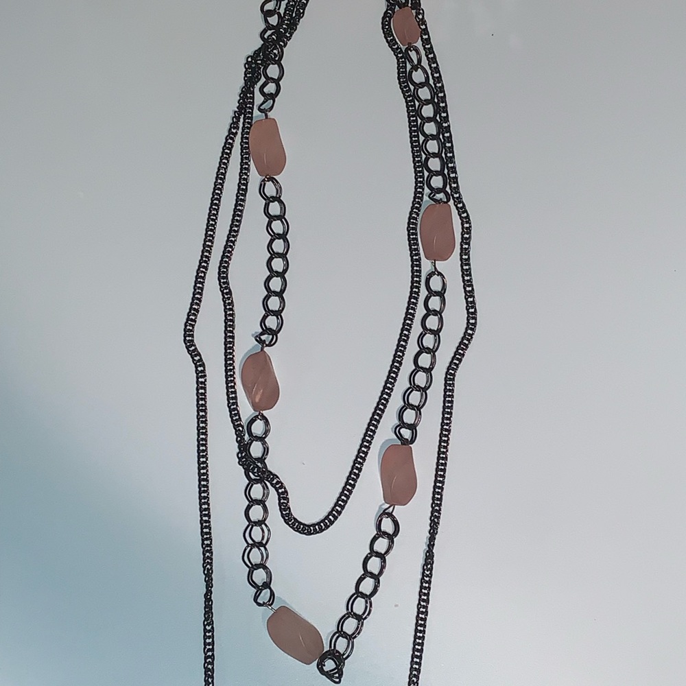 Long simple necklace